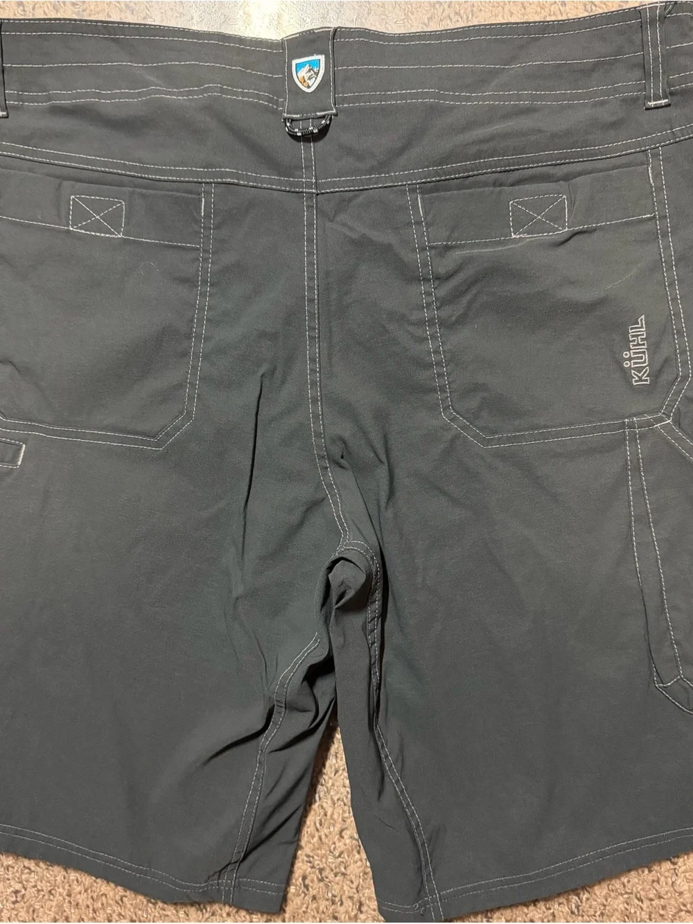 Kuhl Men's Size 38 Dark Gray Casual Shorts